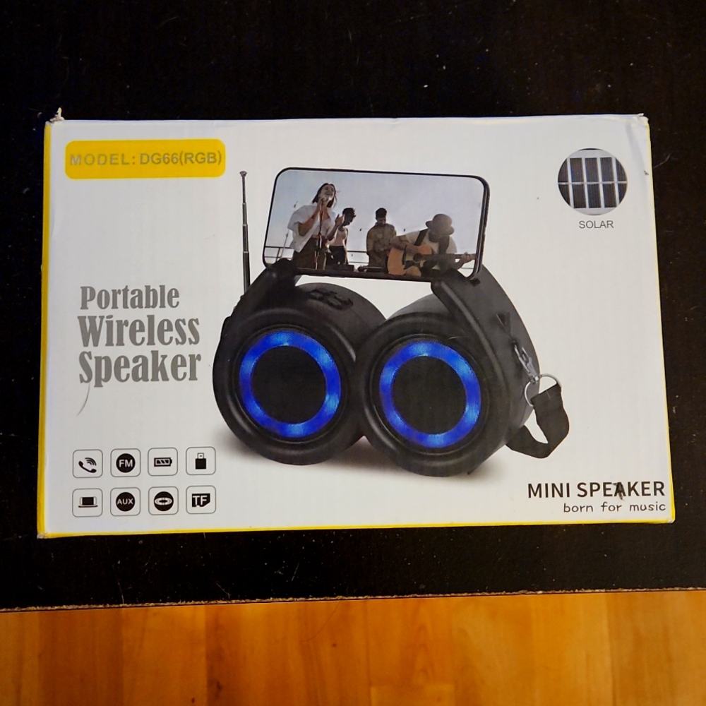 Portable wireless speaker 🔊